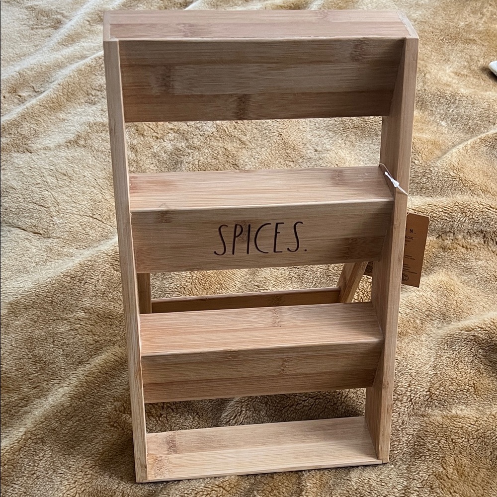 Rae Dunn | Natural Bamboo Spice Holder - Picture 5 of 5